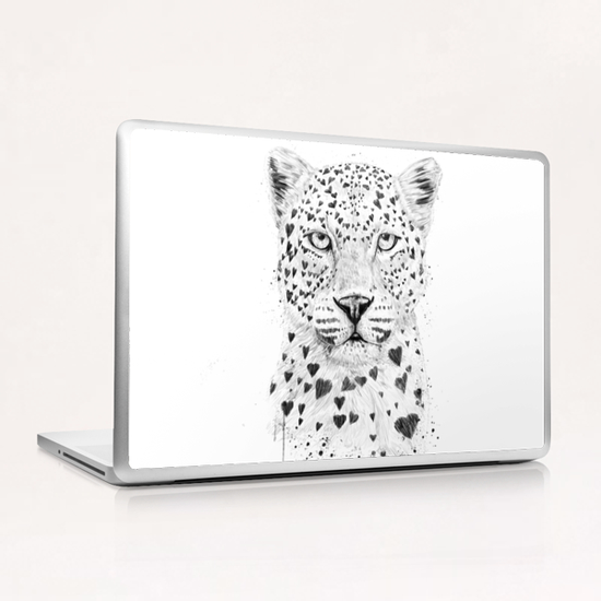 Lovely leopard Laptop & iPad Skin by Balazs Solti