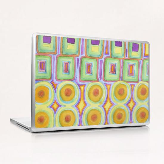 Double Rows over Double Rows  Laptop & iPad Skin by Heidi Capitaine