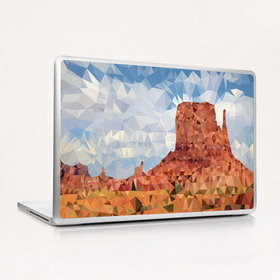 Monument Valley Laptop & iPad Skin by Vic Storia
