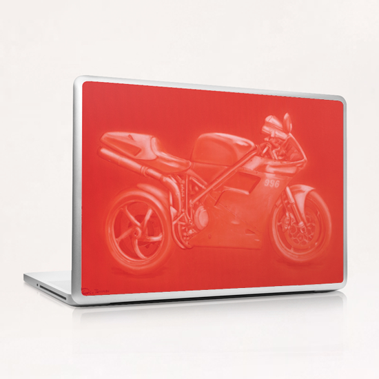 Ducati 996 Laptop & iPad Skin by di-tommaso