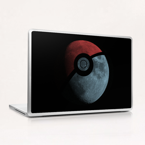 Poke Moon Laptop & iPad Skin by Tobias Fonseca
