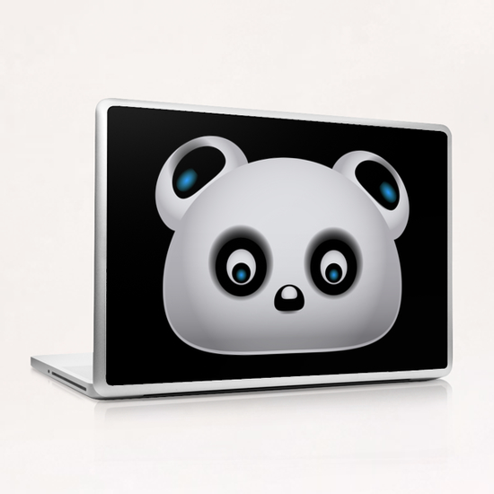 Panda bear Laptop & iPad Skin by VanessaGF