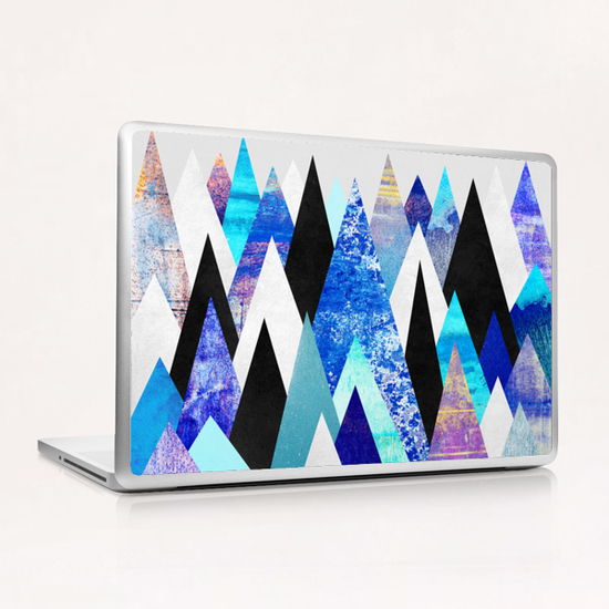 Blue Peaks Laptop & iPad Skin by Elisabeth Fredriksson
