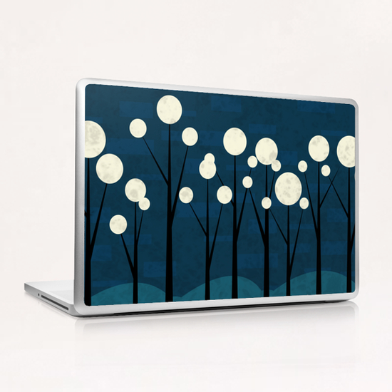 Moon Forest Laptop & iPad Skin by ivetas