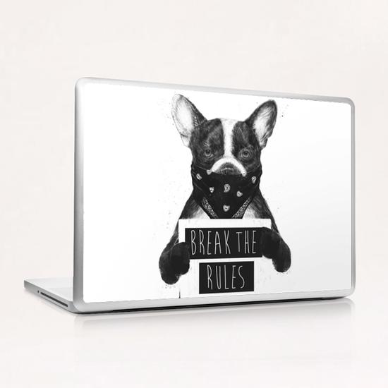Rebel dog Laptop & iPad Skin by Balazs Solti