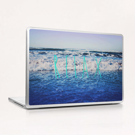 Relax Laptop & iPad Skin by Leah Flores