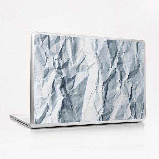 Wrinkled paper Laptop & iPad Skin by Alexandre Ibáñez