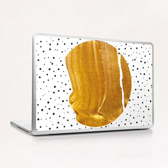 Stay Gold Laptop & iPad Skin by Uma Gokhale
