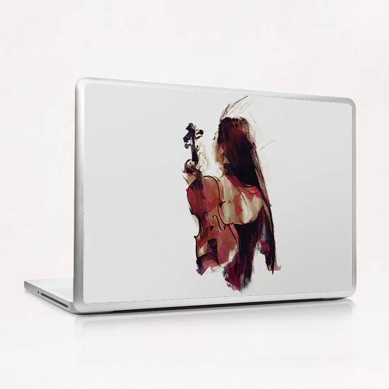 Violin Laptop & iPad Skin by Galen Valle