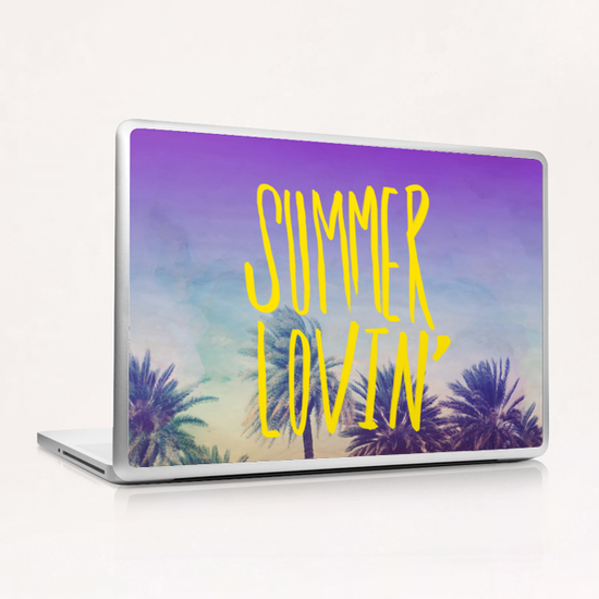 Summer Lovin' Laptop & iPad Skin by Leah Flores