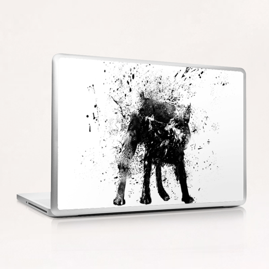 Wet dog Laptop & iPad Skin by Balazs Solti