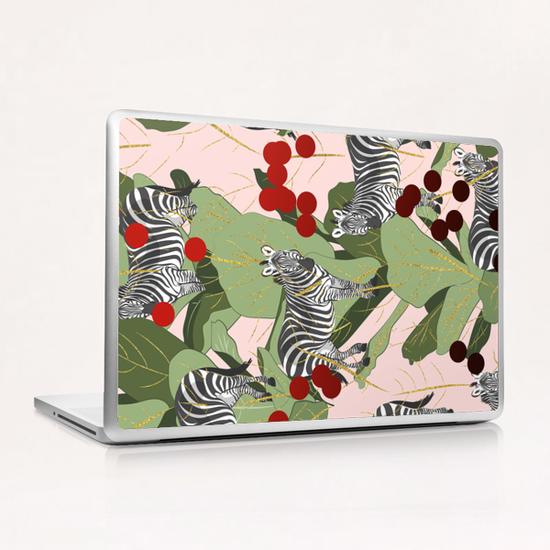 Zebra Harem Laptop & iPad Skin by Uma Gokhale