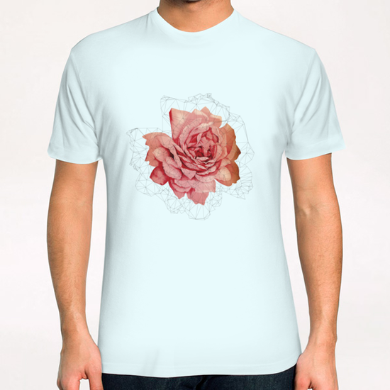 Rose construction T-Shirt by Vic Storia