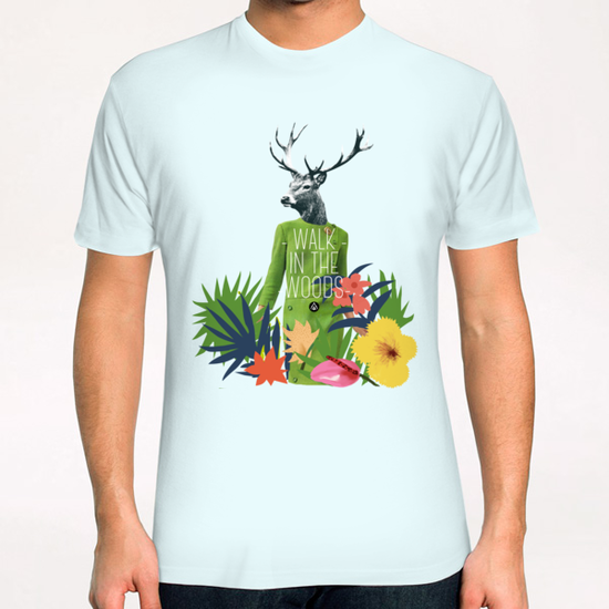 Walk in the woods T-Shirt by Alfonse