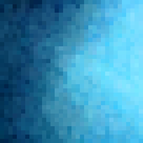 graphic design geometric pixel square pattern abstract background in blue Mural by Timmy333