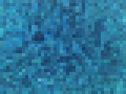blue geometric square pixel pattern abstract background Mural by Timmy333
