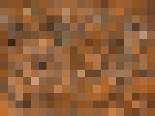 brown geometric square pixel pattern abstract background Mural by Timmy333