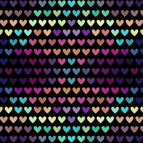 Cute Hearts #4 Mural by Amir Faysal