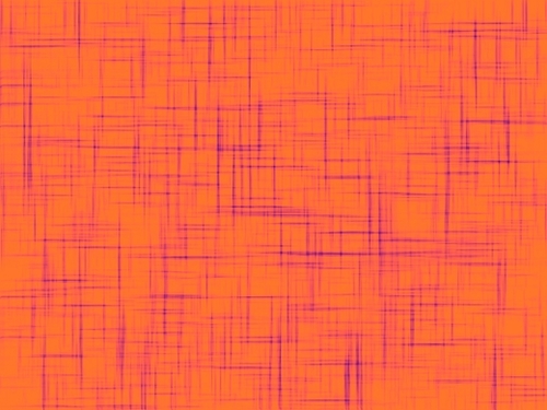 geometric square line pattern abstract background in orange and purple Mural by Timmy333