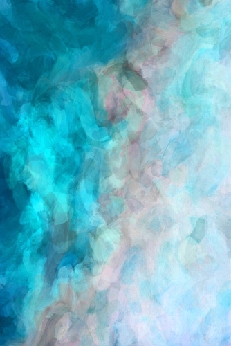 abstract splatter brush stroke painting texture background in blue Mural by Timmy333