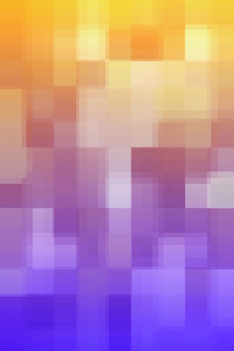 graphic design geometric pixel square pattern abstract background in purple blue orange Mural by Timmy333