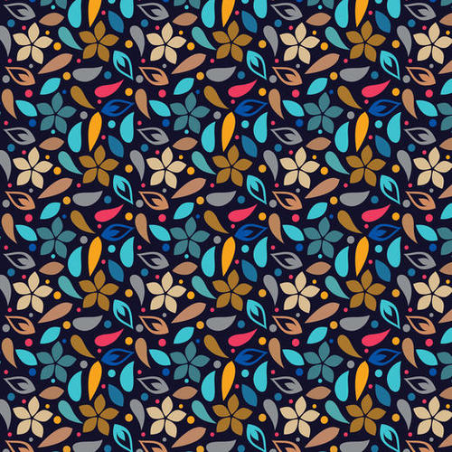 LOVELY FLORAL PATTERN X 0.1 Mural by Amir Faysal