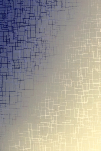graphic design geometric line pattern abstract background in blue brown Mural by Timmy333
