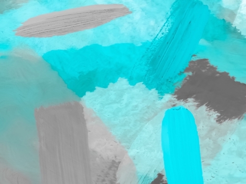 splash painting texture abstract background in blue and black Mural by Timmy333