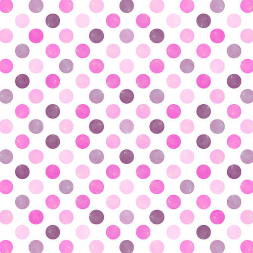 Watercolor Polka Dots #3 Mural by Amir Faysal
