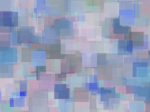 geometric square pattern abstract background in blue and pink Mural by Timmy333