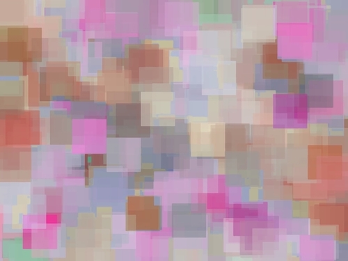 geometric square pattern abstract background in pink brown purple Mural by Timmy333
