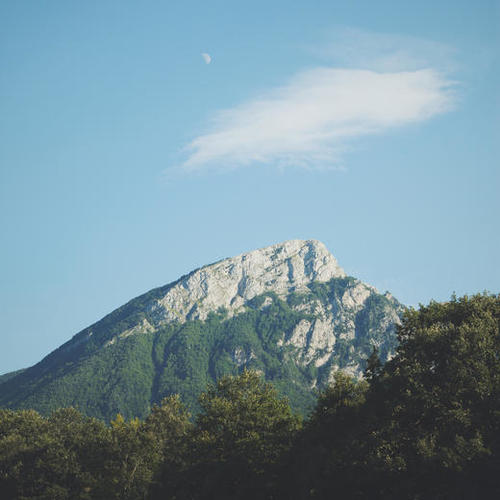 Mountains in the background VIII Mural by Salvatore Russolillo