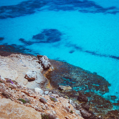 The blue lagoon Mural by Salvatore Russolillo