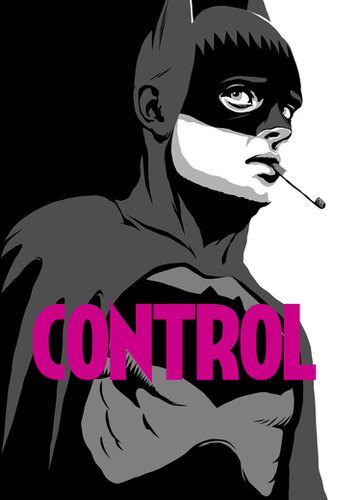 Control | Black & White Edition Mural by Butcher Billy