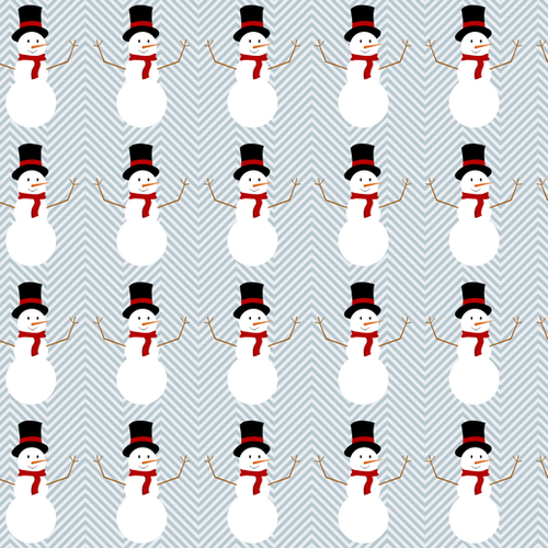 Snowman by PIEL Mural by PIEL Design