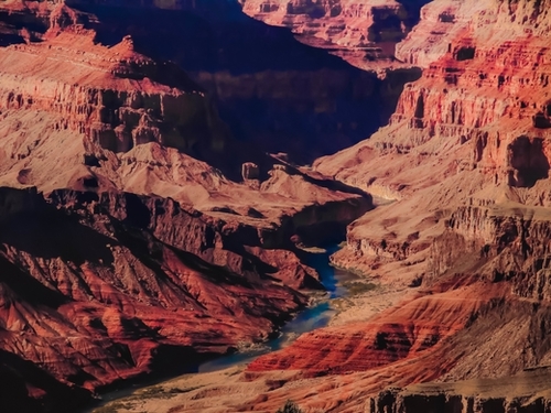 texture of the desert at Grand Canyon national park, Arizona, USA Mural by Timmy333