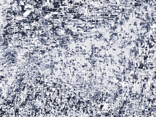 geometric shape texture abstract background in black and white Mural by Timmy333