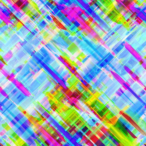 Colorful digital art splashing G468 Mural by MedusArt