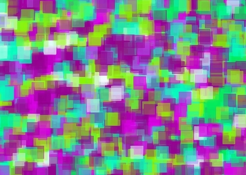 green and purple square pattern abstract background Mural by Timmy333