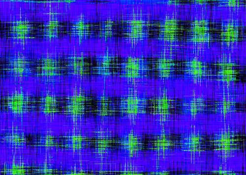 plaid pattern abstract texture in blue green black Mural by Timmy333