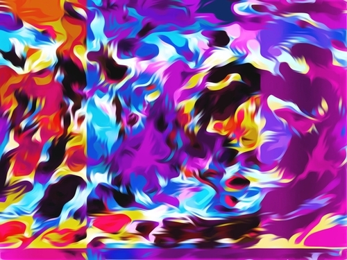 purple pink blue orange yellow and red spiral painting abstract background Mural by Timmy333