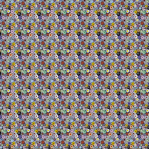 Millefiori Mural by vannina