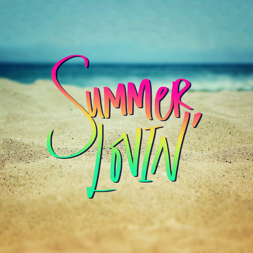 Summer Lovin' Beach Mural by Leah Flores