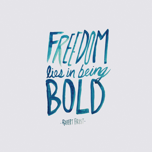 Freedom Bold Mural by Leah Flores