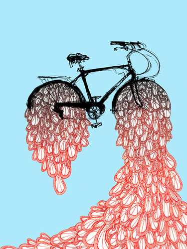 Bike Mural by Alice Holleman