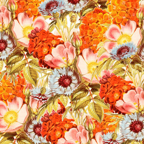 Coral Bloom Mural by Uma Gokhale