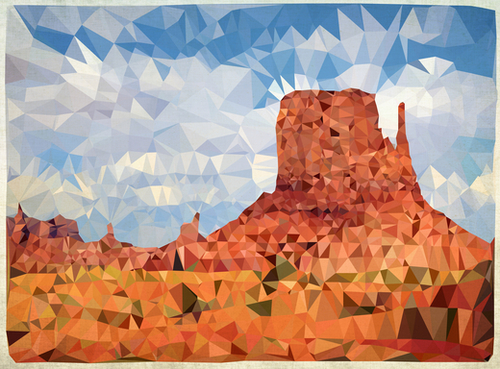 Monument Valley Mural by Vic Storia