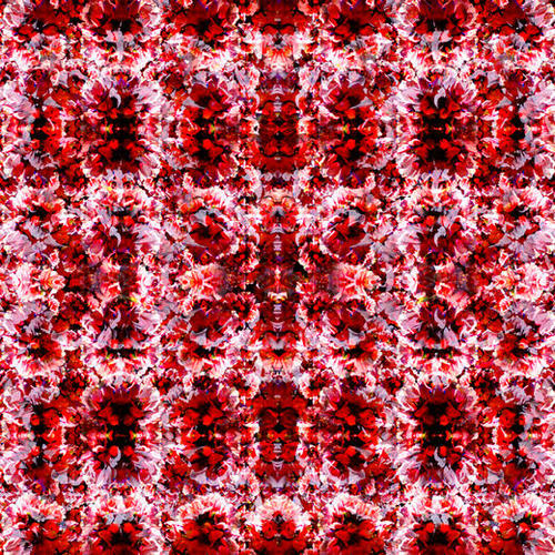Spring exploit floral pattern Mural by rodric valls