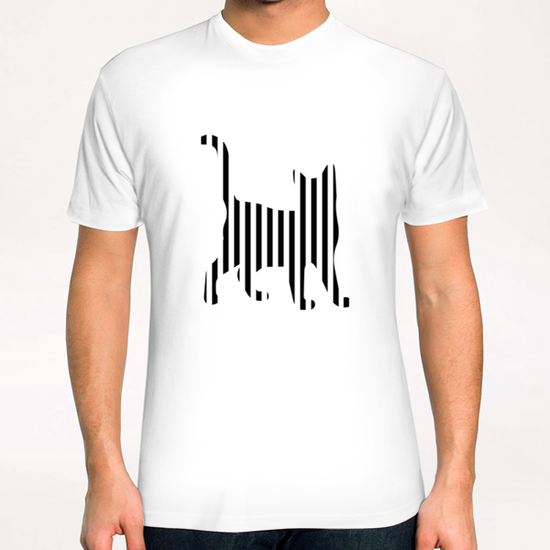 Can on Stripes T-Shirt by Divotomezove