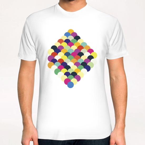 Colorful Circles  T-Shirt by Amir Faysal